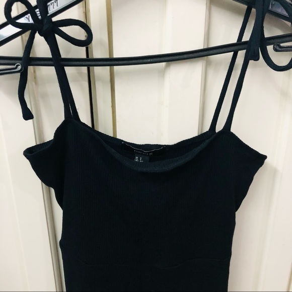 F21 black skater dress - Picture 7 of 14